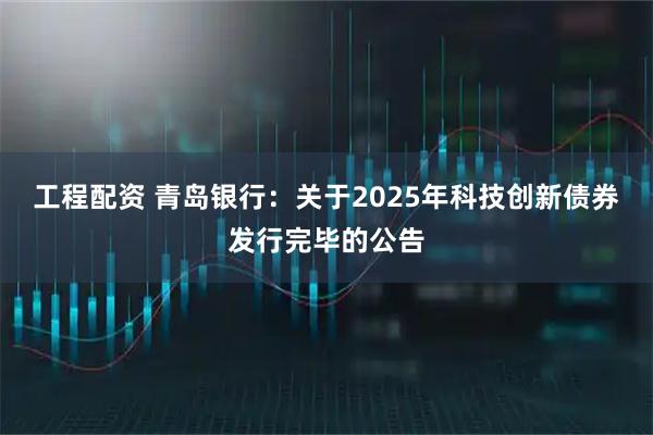 工程配资 青岛银行：关于2025年科技创新债券发行完毕的公告