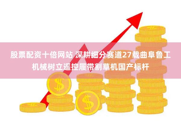 股票配资十倍网站 深耕细分赛道27载曲阜鲁工机械树立遥控履带割草机国产标杆